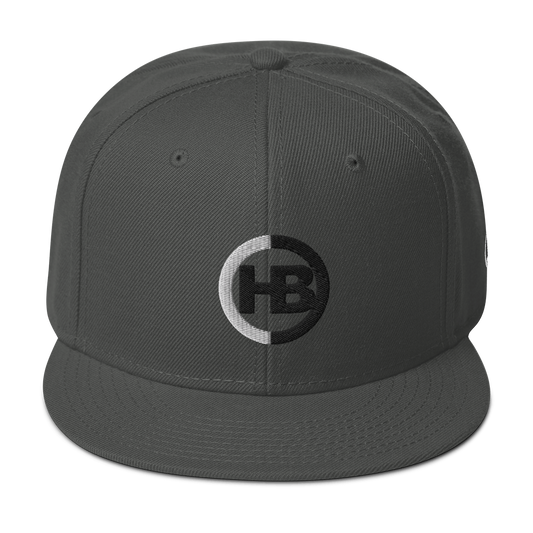 HB Logo Puff Embroidered Snapback Hat