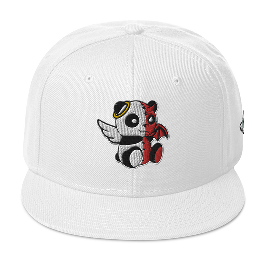 HB Good vs Evil Panda Embroidered Snapback Hat